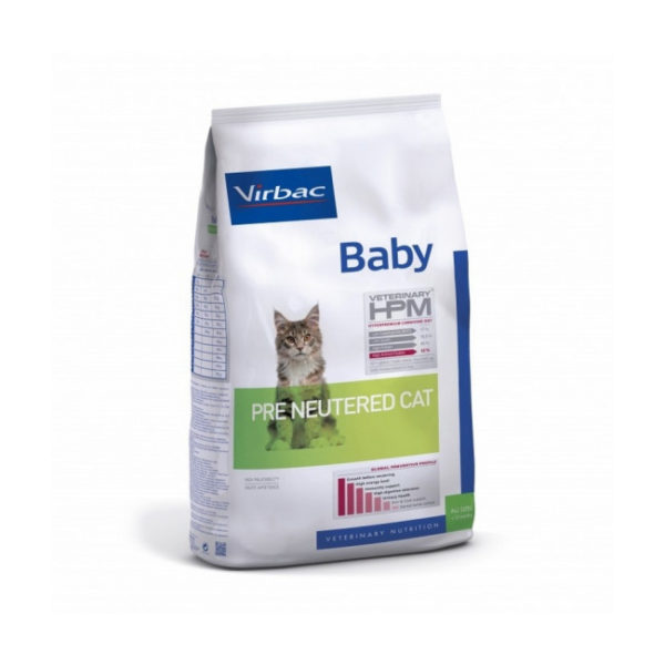 Croquettes Virbac Hpm Baby Pre Neutered Pour Chat Sac 1 5 Kg Kouaf Toutou Toilettage Canin Et Felin A Domicile Dans Le 47