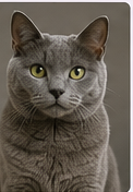 Toilettage chat Chartreux à domicile dans le Lot-et-Garonne