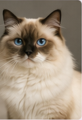 Toilettage chat Ragdoll à domicile dans le Lot-et-Garonne